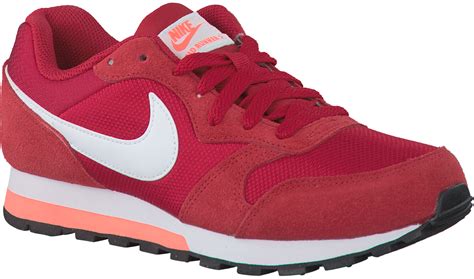 Rode Nike dames sneakers online kopen .